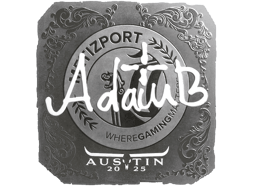 Sticker | adamb (Foil) | Austin 2025