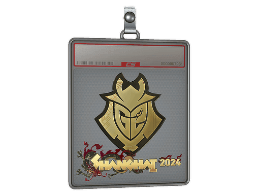 Sticker Slab | G2 Esports (Gold) | Shanghai 2024