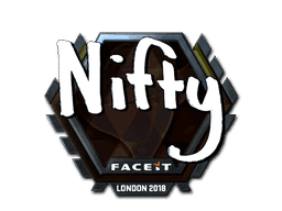 Sticker | Nifty (Foil) | London 2018