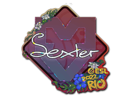 Sticker | dexter (Glitter) | Rio 2022