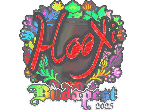 Sticker | HooXi (Holo) | Budapest 2025