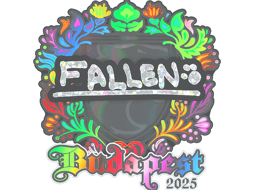 Sticker | FalleN (Holo) | Budapest 2025