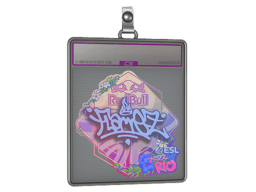 Sticker Slab | FlameZ (Holo) | Rio 2022