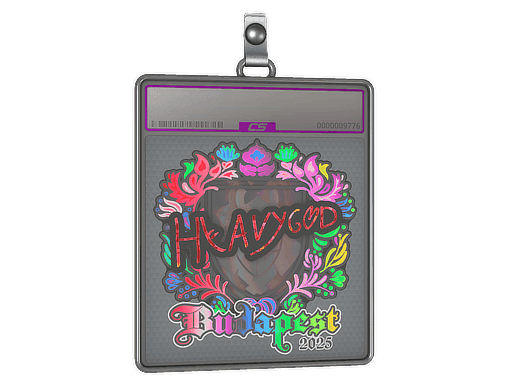 Sticker Slab | Heavygod (Holo) | Budapest 2025