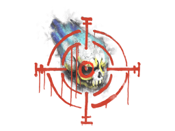 Sealed Graffiti | Skull n' Crosshairs