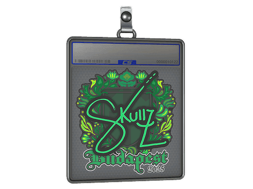 Sticker Slab | skullz | Budapest 2025