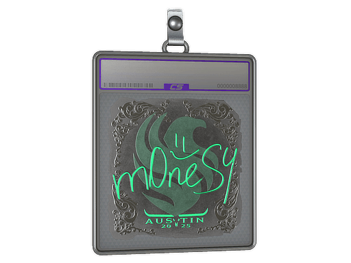 Sticker Slab | m0NESY (Foil) | Austin 2025