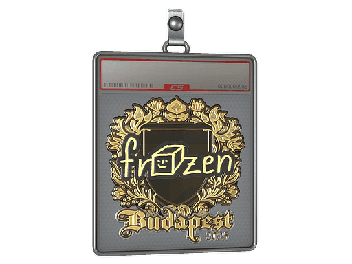 Sticker Slab | frozen (Gold) | Budapest 2025