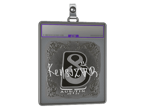 Sticker Slab | kensizor (Foil) | Austin 2025