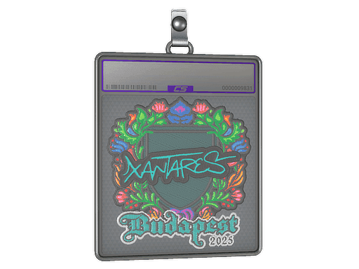 Sticker Slab | XANTARES (Embroidered) | Budapest 2025