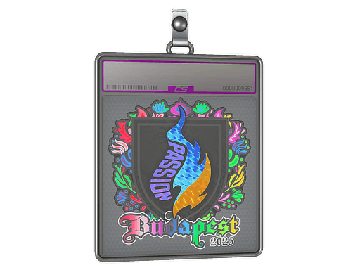 Sticker Slab | Passion UA (Holo) | Budapest 2025