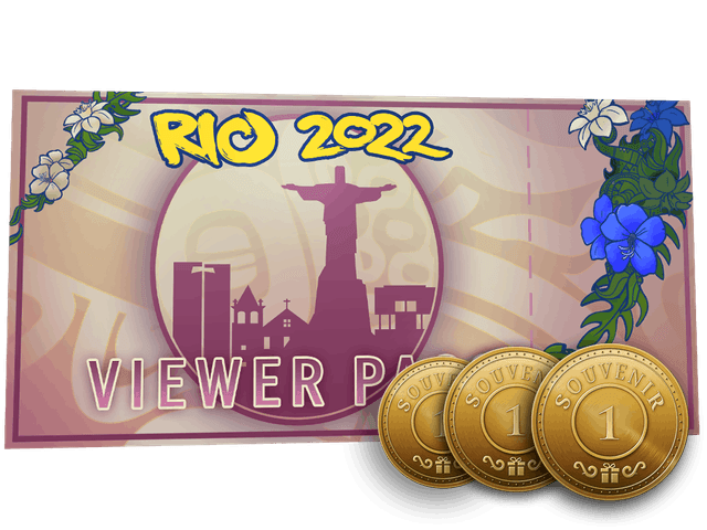 Rio 2022 Viewer Pass + 3 Souvenir Tokens