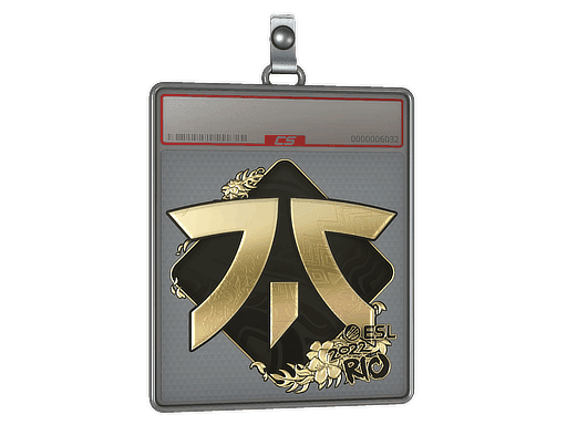 Sticker Slab | Fnatic (Gold) | Rio 2022