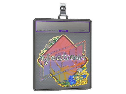 Sticker Slab | electronic (Glitter) | Rio 2022