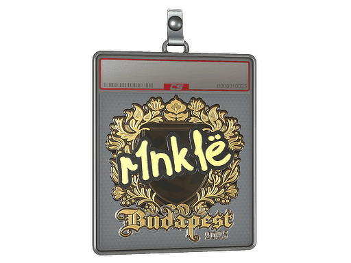 Sticker Slab | r1nkle (Gold) | Budapest 2025