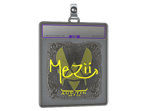 Sticker Slab | mezii (Foil) | Austin 2025