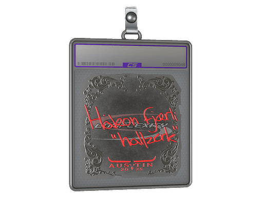 Sticker Slab | hallzerk (Foil) | Austin 2025