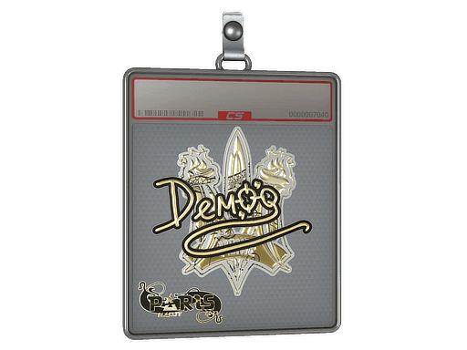 Sticker Slab | DemQQ (Gold) | Paris 2023