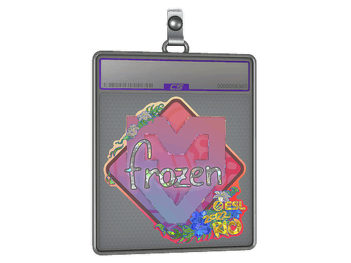 Sticker Slab | frozen (Glitter) | Rio 2022