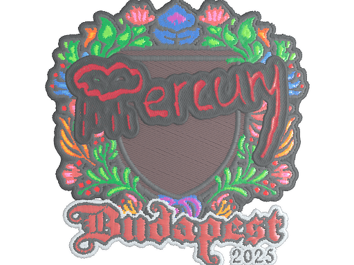 Sticker | Mercury (Embroidered) | Budapest 2025