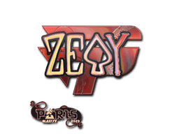Sticker | zevy (Holo) | Paris 2023