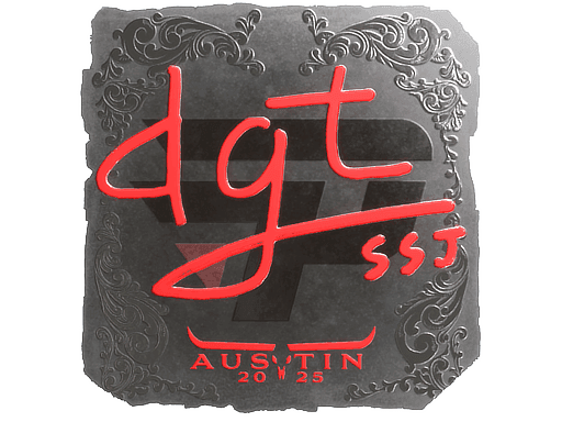 Sticker | dgt (Foil) | Austin 2025
