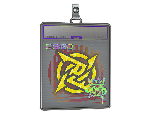 Sticker Slab | Ninjas in Pyjamas (Holo) | 2020 RMR