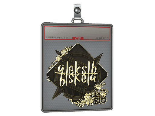 Sticker Slab | Aleksib (Gold) | Rio 2022
