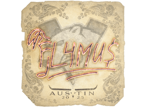 Sticker | FL4MUS | Austin 2025