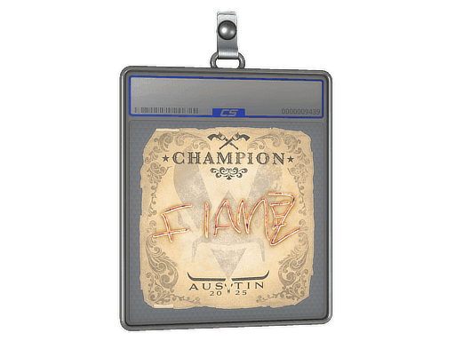 Sticker Slab | FlameZ (Champion) | Austin 2025