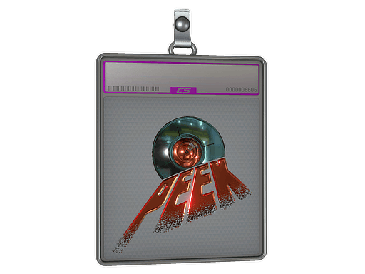 Sticker Slab | Peek Me (Foil)