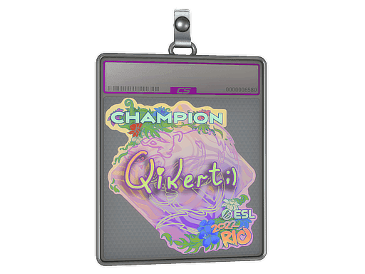Sticker Slab | qikert (Holo, Champion) | Rio 2022