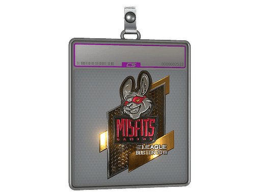 Sticker Slab | Misfits Gaming (Foil) | Boston 2018