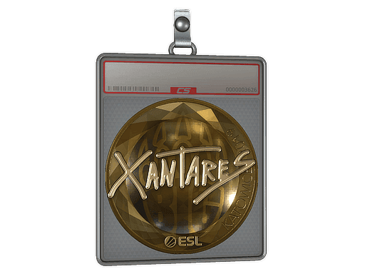 Sticker Slab | XANTARES (Gold) | Katowice 2019