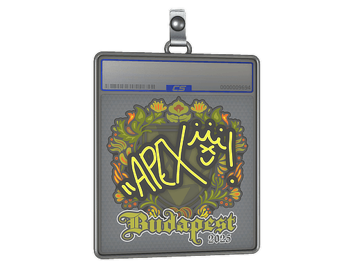 Sticker Slab | apEX | Budapest 2025