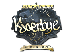 Sticker | Kjaerbye (Gold) | Berlin 2019