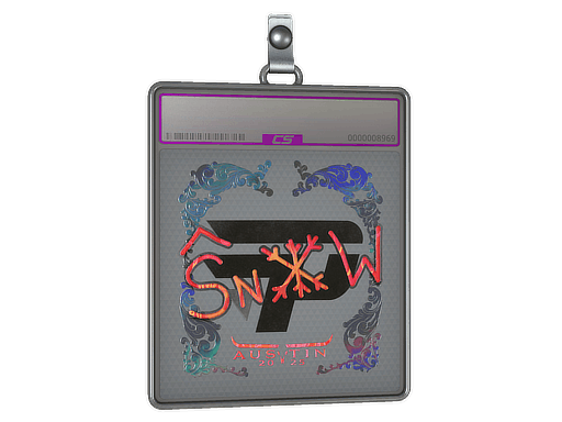 Sticker Slab | snow (Holo) | Austin 2025