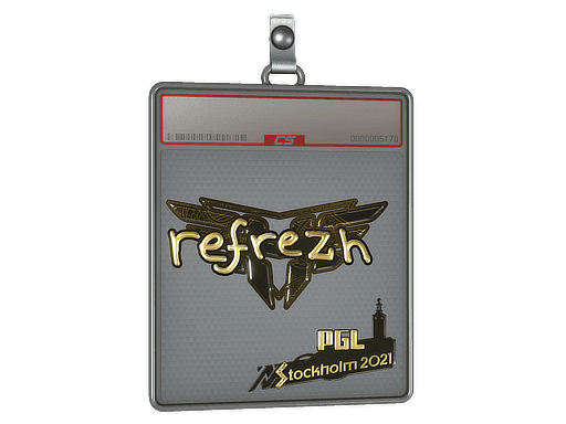 Sticker Slab | refrezh (Gold) | Stockholm 2021