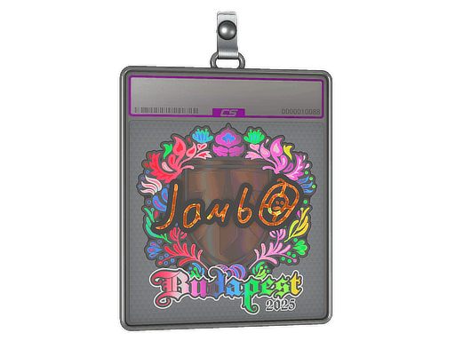Sticker Slab | jambo (Holo) | Budapest 2025