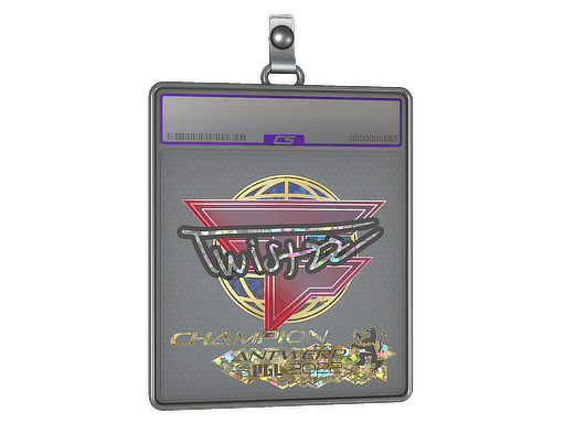 Sticker Slab | Twistzz (Glitter, Champion) | Antwerp 2022