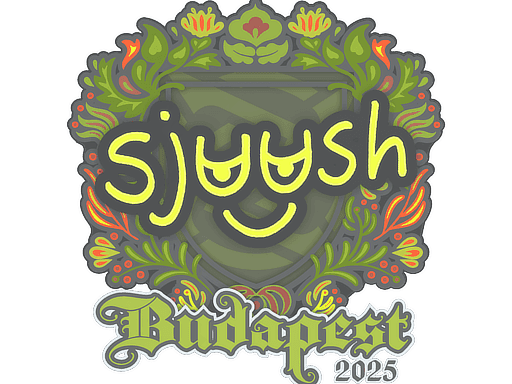Sticker | sjuush | Budapest 2025