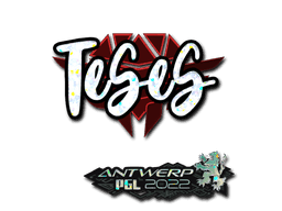 Sticker | TeSeS (Glitter) | Antwerp 2022