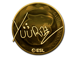 Sticker | yuurih (Gold) | Katowice 2019