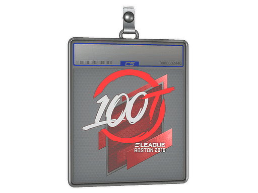 Sticker Slab | 100 Thieves | Boston 2018