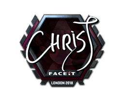 Sticker | chrisJ (Foil) | London 2018