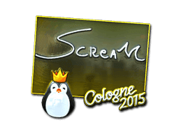 Sticker | ScreaM (Foil) | Cologne 2015