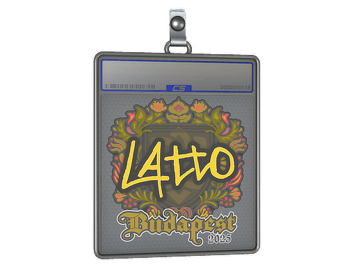 Sticker Slab | latto | Budapest 2025