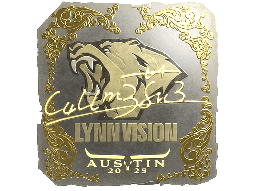 Sticker | C4LLM3SU3 (Gold) | Austin 2025