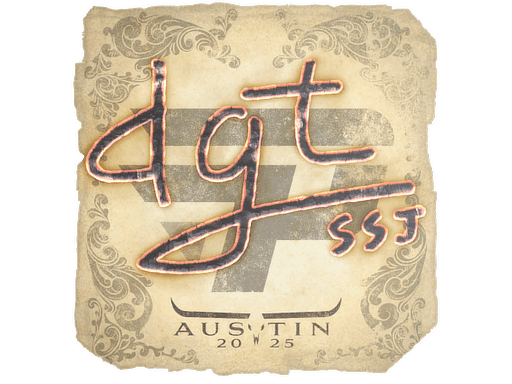 Sticker | dgt | Austin 2025