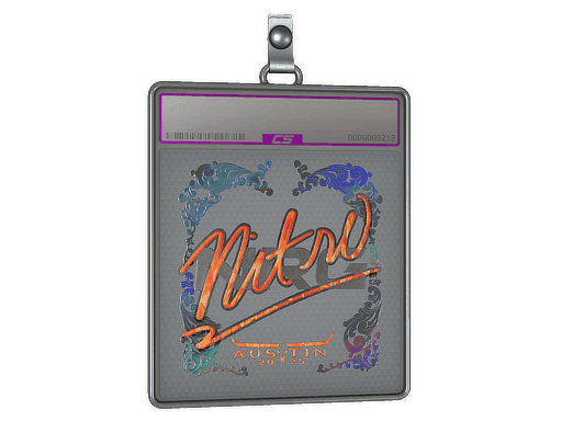 Sticker Slab | nitr0 (Holo) | Austin 2025